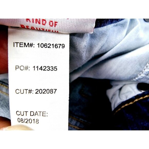 Torrid Size 22R Women's 32 Inch Inseam 5 Pocket Blue Denim Jeans - Picture 6 of 13